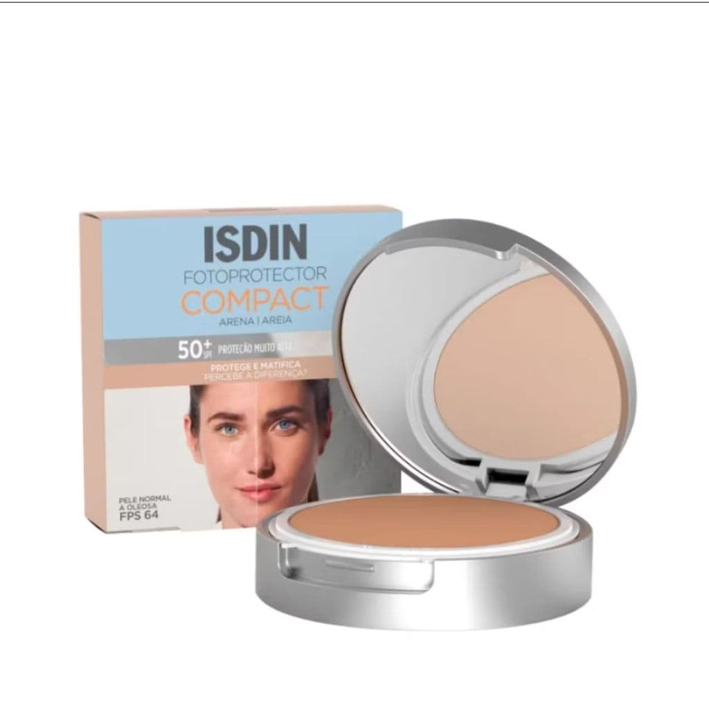 Isdin Fotoprotector Compact FPS 50+ - Protetor Solar Facial em Pó Compacto 10g
