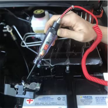 Teste elétrico para carro automotivo  5 a 120 VDC