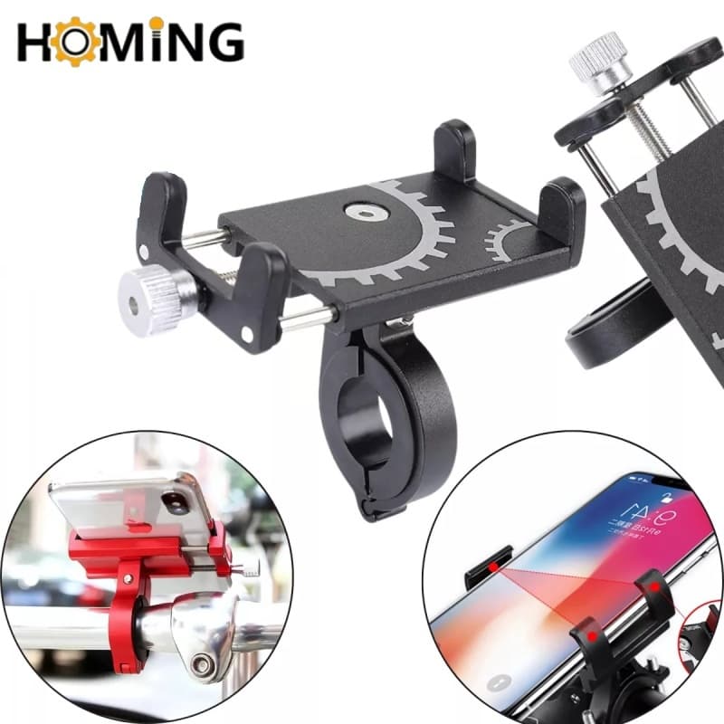 Suporte Para Celular GPS Bike Bicicleta E Moto Em Aluminio