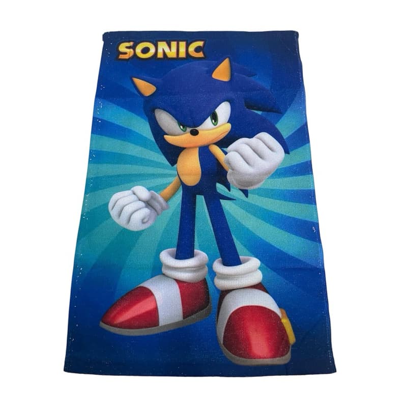 Toalhinha de rosto Do Sonic (infantil)