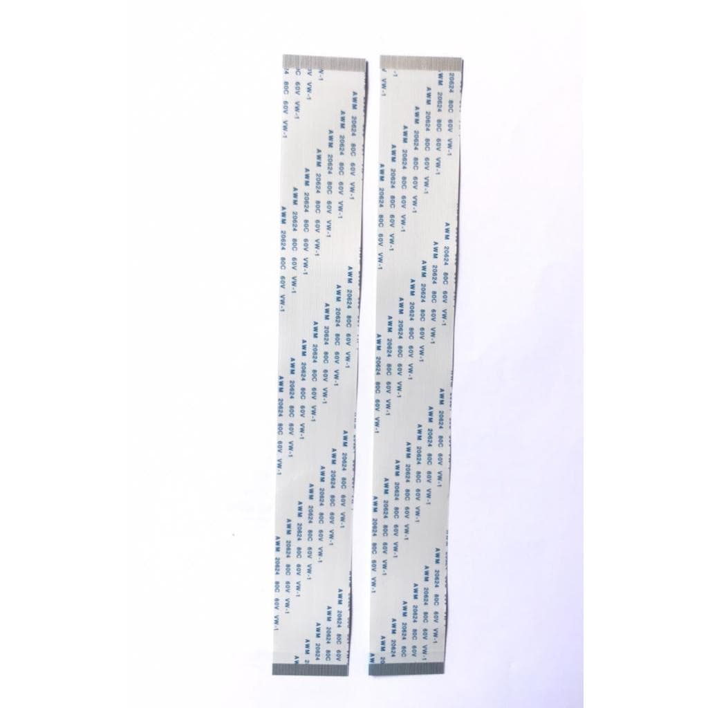 2 Cabos Flat 50 Vias X 20cm Compatível para Placa Tcon Tv 43 Lj5550