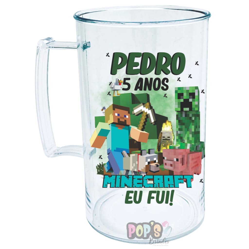 Kit 100 Canecas de Acrílico Personalizadas 300 ml