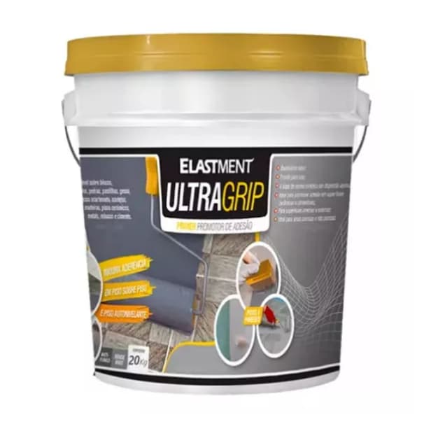 Primer Promotor Aderência Elastment Superfície Parede 20kg