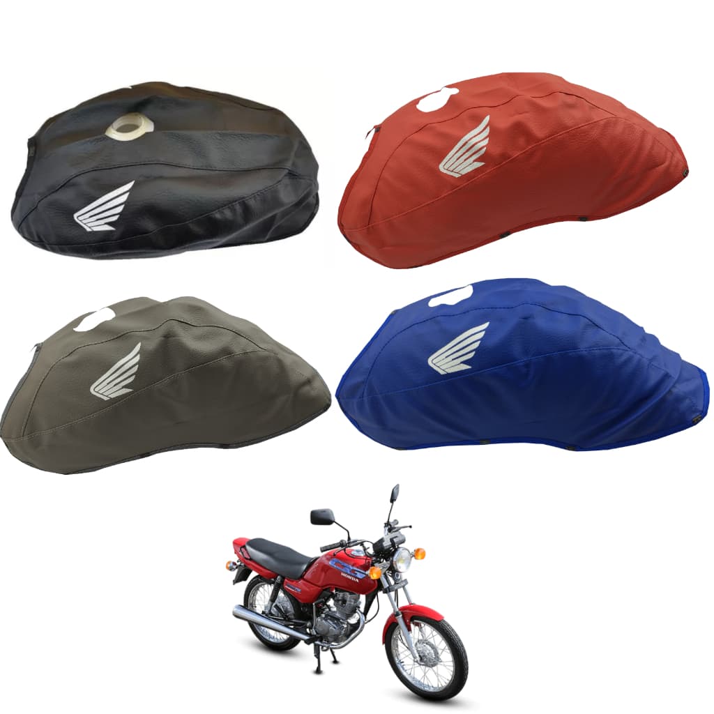 Capa Do Tanque C/ Logo Honda Cg 125 Titan - 95 / 96 / 97 / 98 / 99
