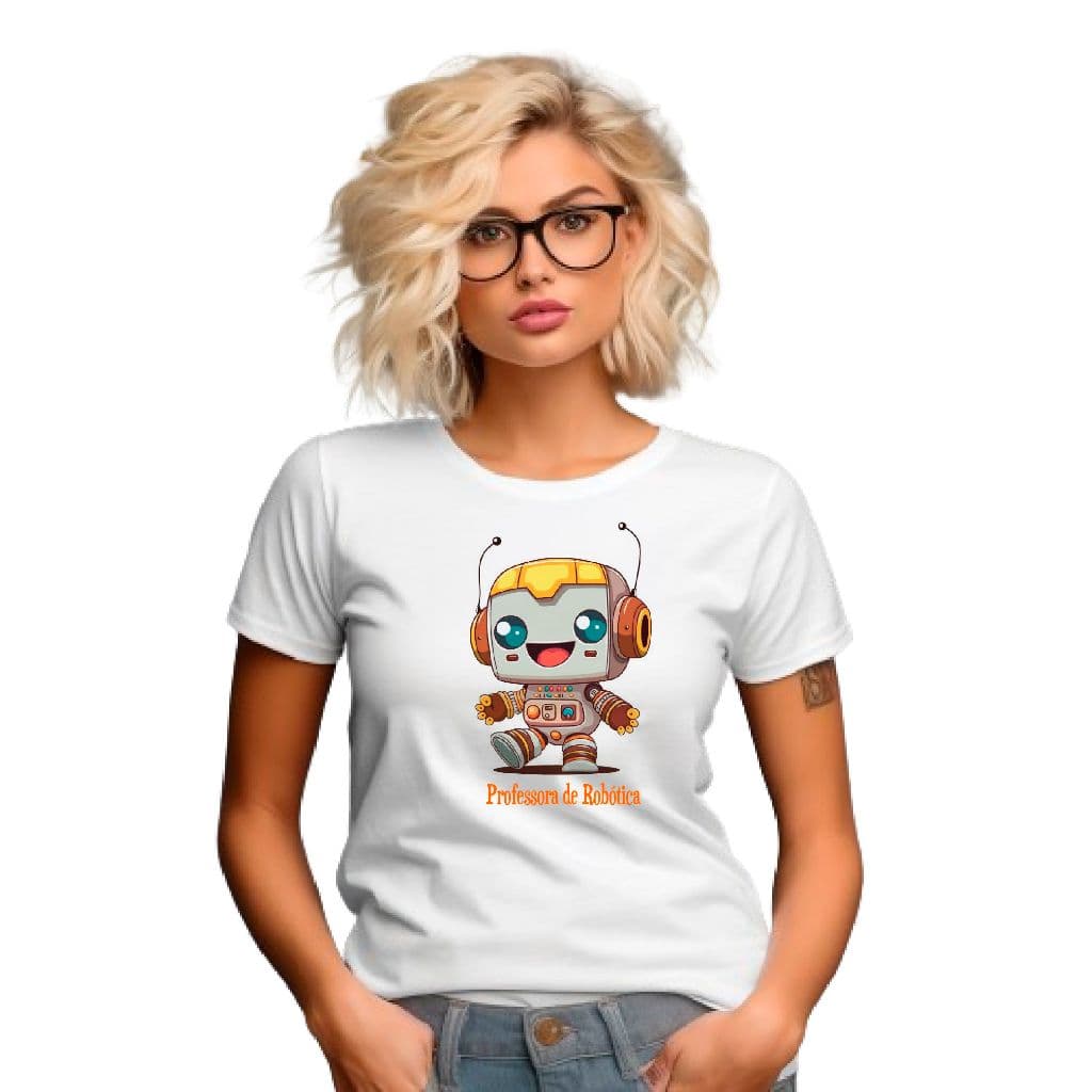 Camiseta Professora de Robótica