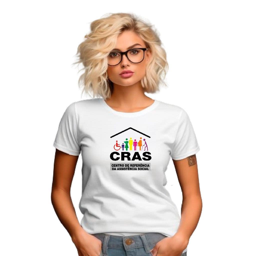 Camiseta profissões CRAS