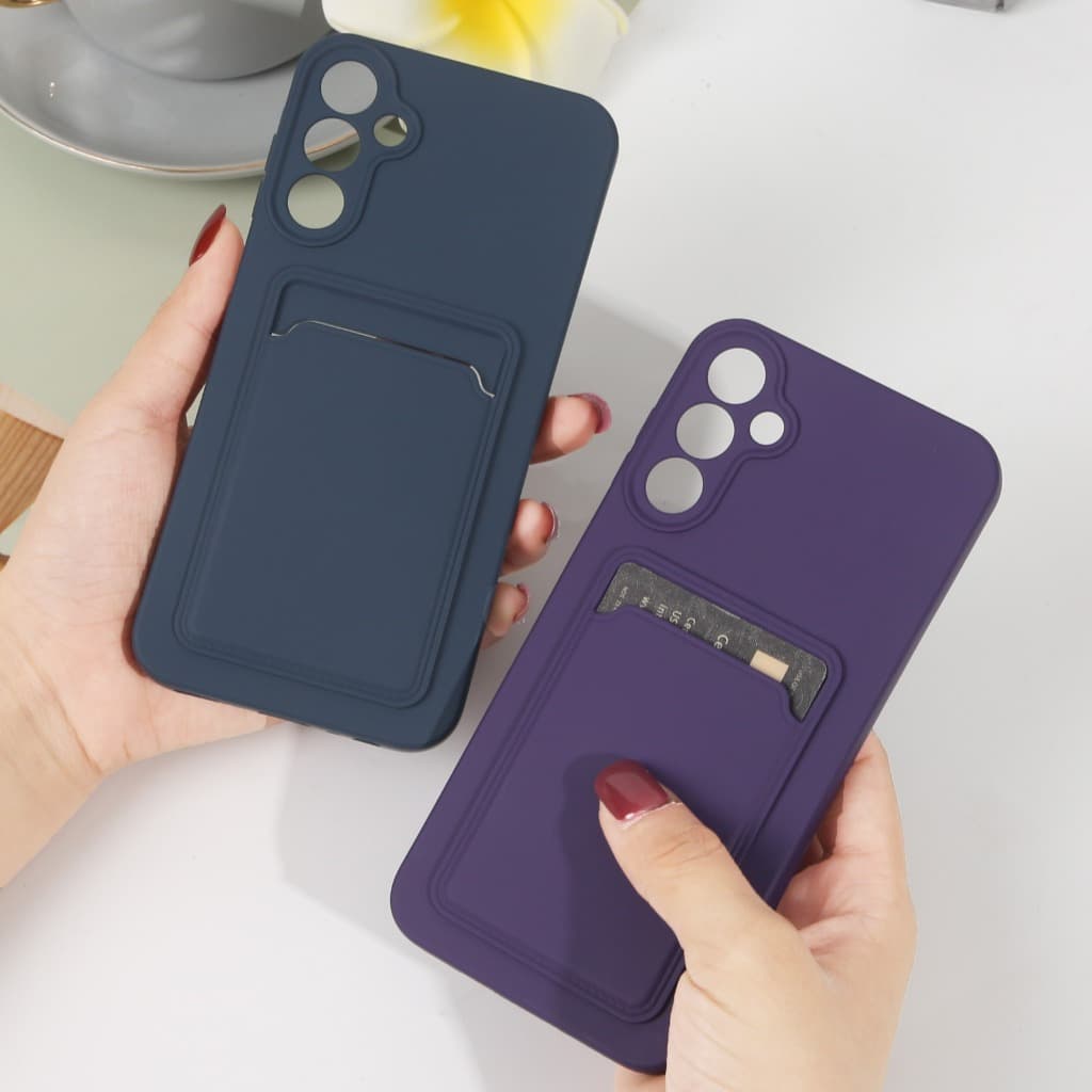 Capinha de Celular Porta Cartão Para Samsung A05/A05S/A14/A15/A24/A25/A34/A35/A54