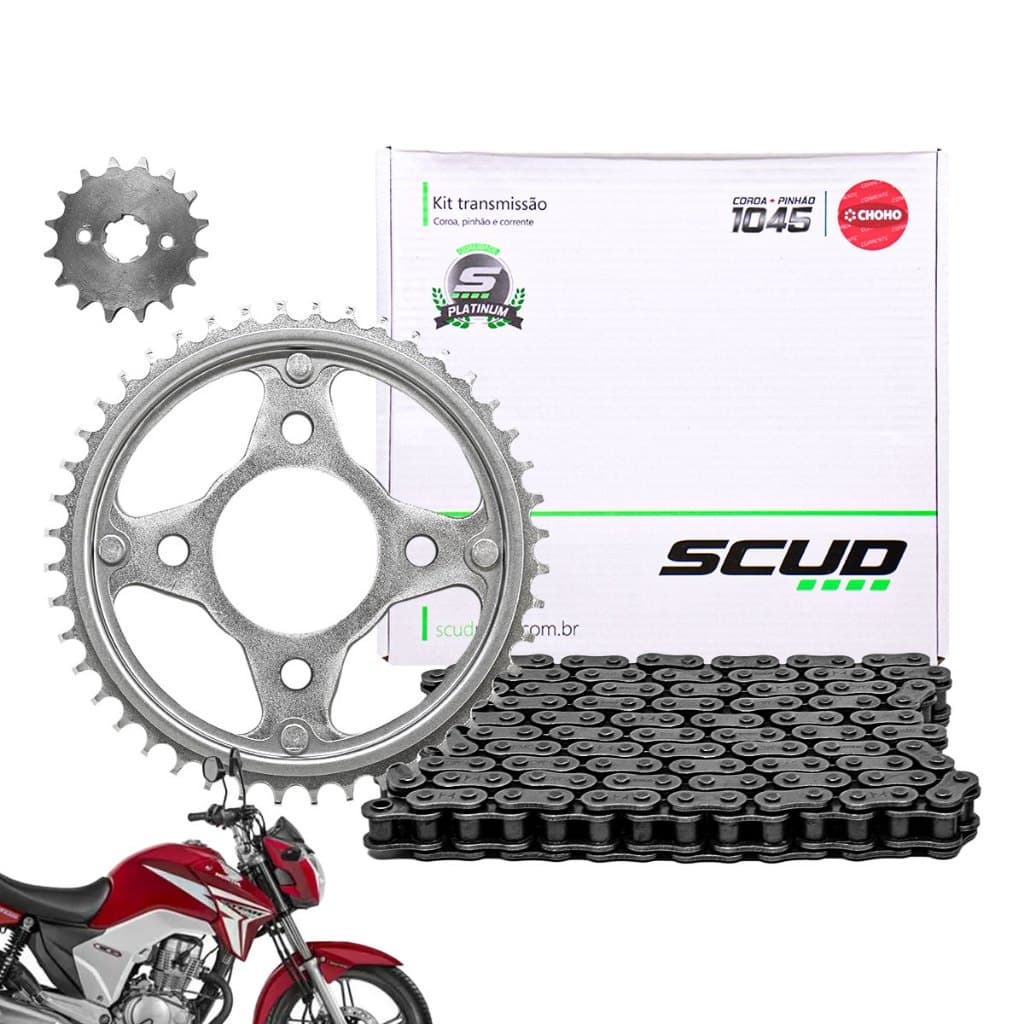 Kit Relação Transmissão Fan Cargo Titan 150 2004 - 2015