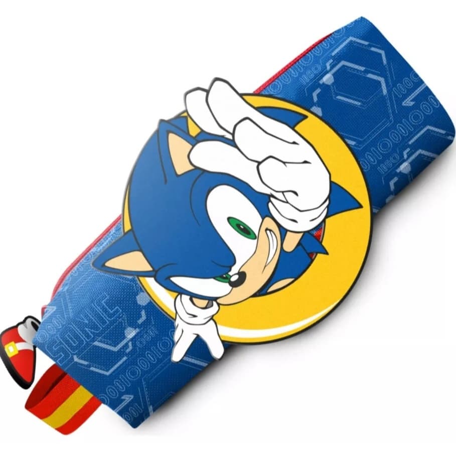 Estojo Escolar Sonic Leo e Leo