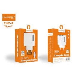 kit 50 Carregador Turbo de Celular Ultra Rápido 5.1A –  H'Maston