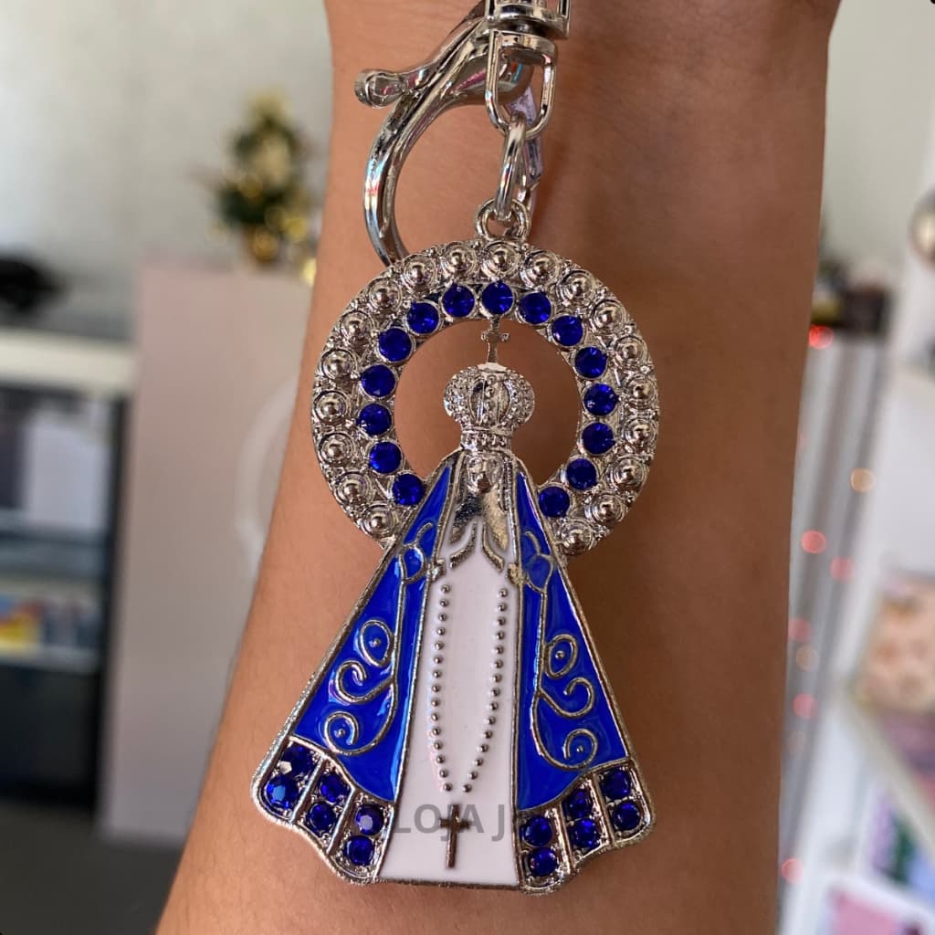 Chaveiro Nossa Senhora Aparecida Chave Casa Carro Moto Lembrancinha