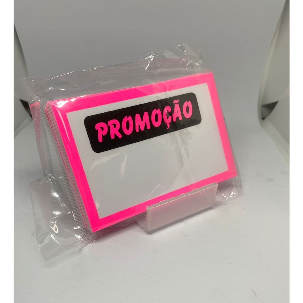 Etiqueta De Preço  COLORIDA Pvc (6,5x9,5 cm)50 Unidades!!!