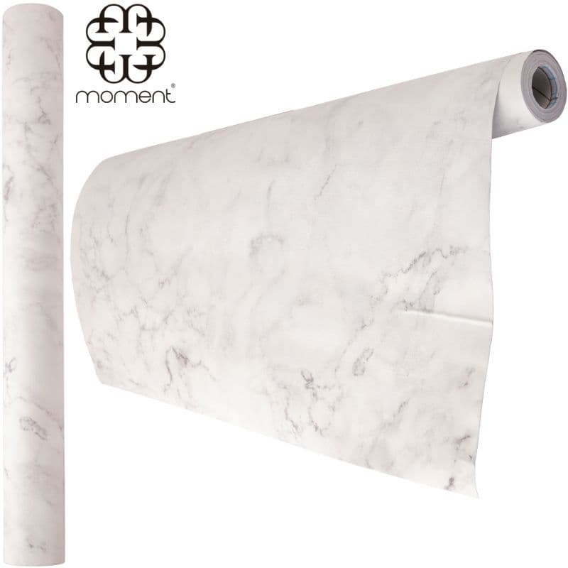 PAPEL DE PAREDE ROLO AUTOADESIVO AZULEJO MARMORE 45CMX5M