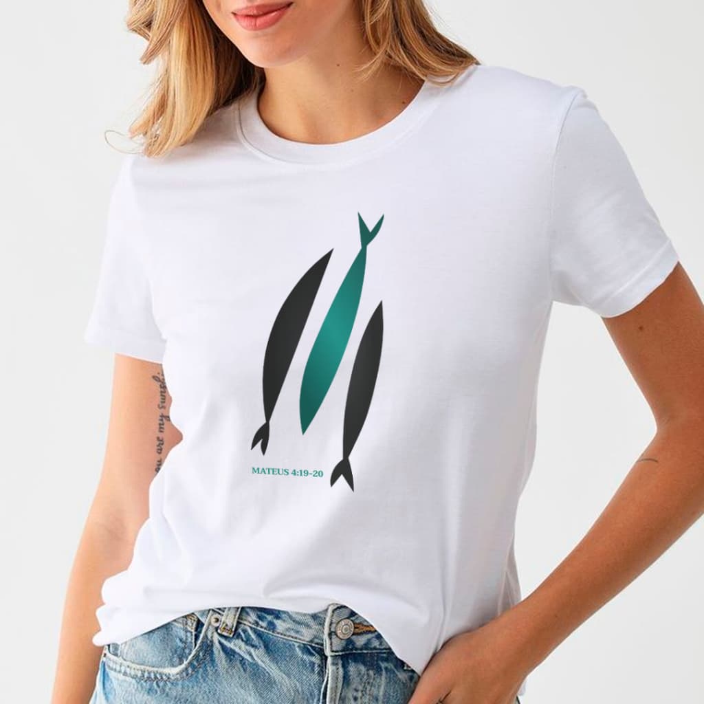 Camiseta Cristã Jesus The Chosen Masculina Feminina Camisa 100% Algodão