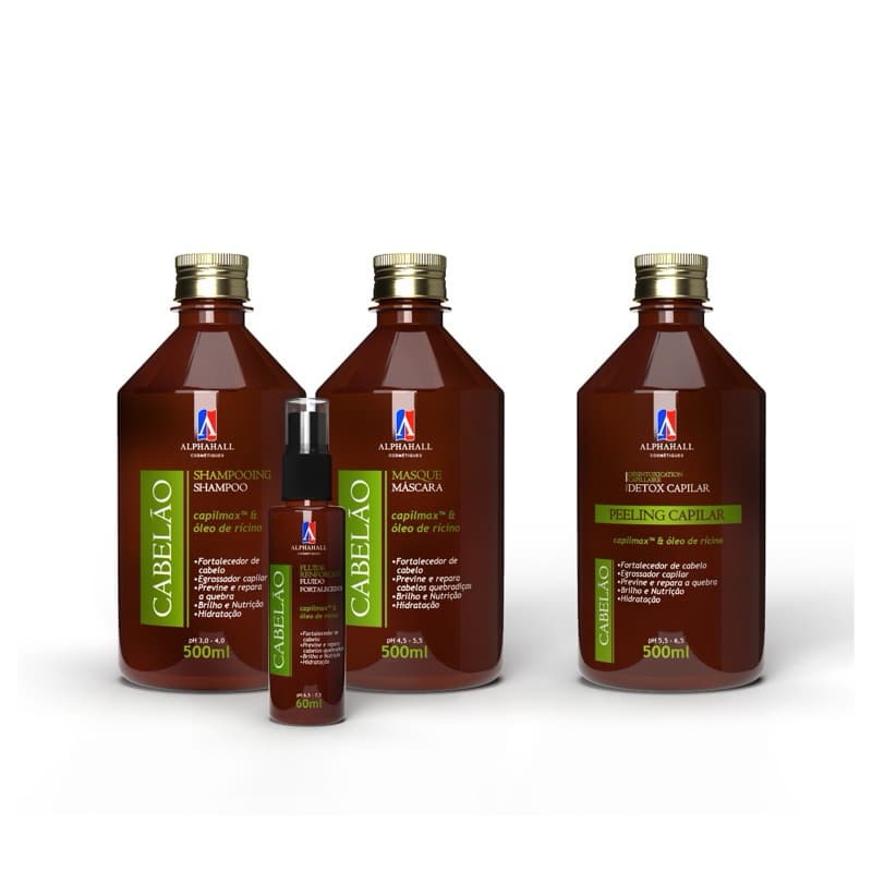 kit cabelao com detox 500ml