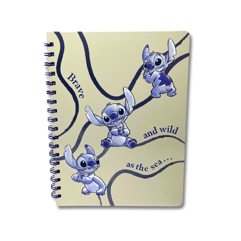 Caderno Stitch colegial / Caderno 1 matéria volta as aulas stitch