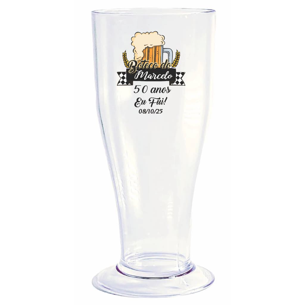 50 Copo Tulipa 300ml Personalizado