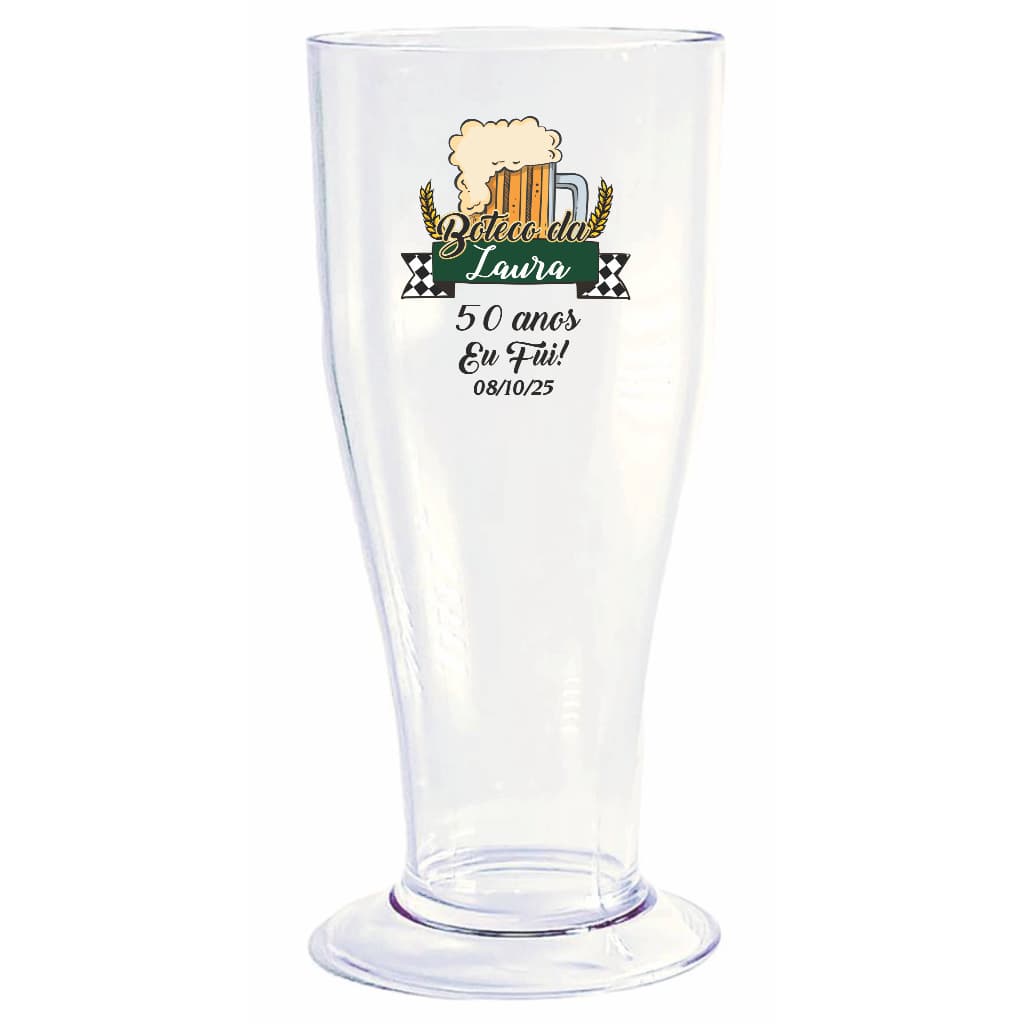 Kit 30un Copo Tulipa Cerveja Chopp Personalizado