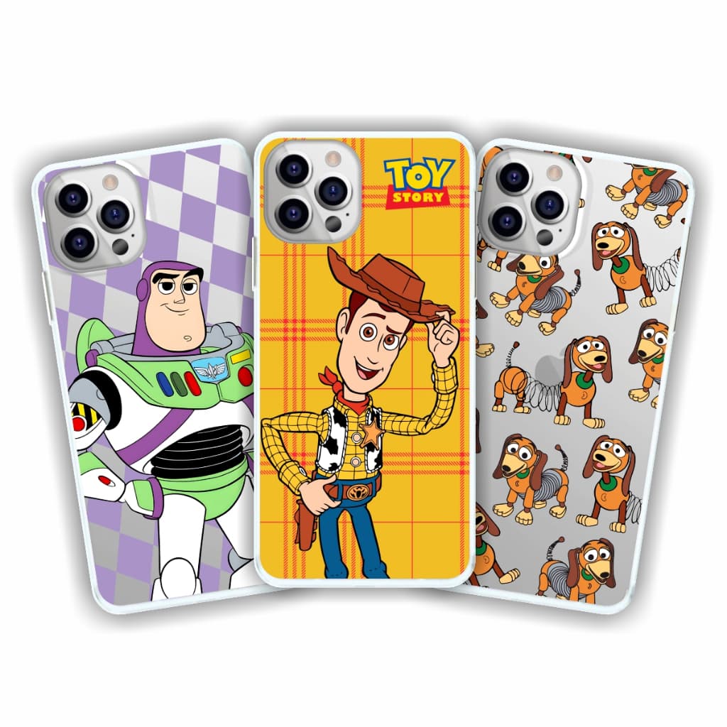 Capa de celular Toy Story desenho disney capa personalizada woody buzz lightyear jessie rex capinha