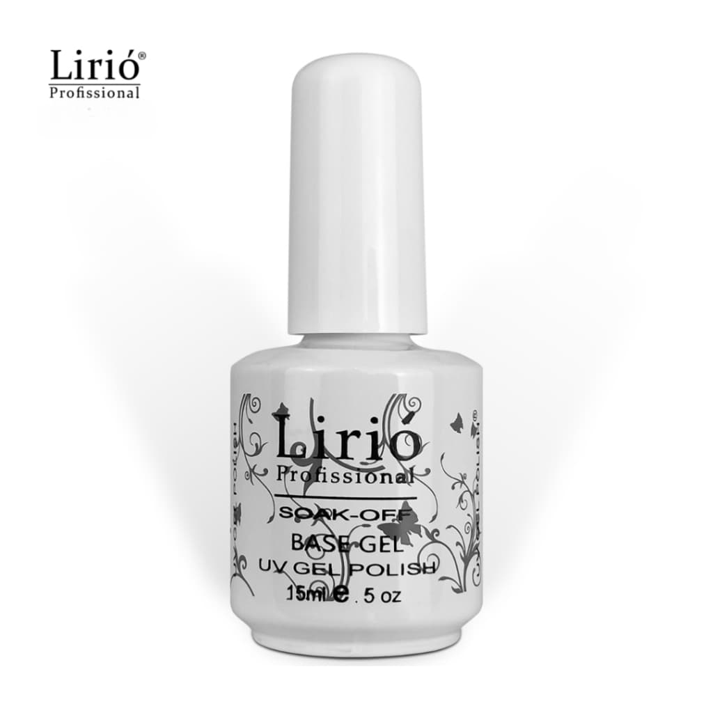 Base Em Gel De Unha Lirió Led Uv Seca Na Cabine Para Unhas Acrigel e Porcelana