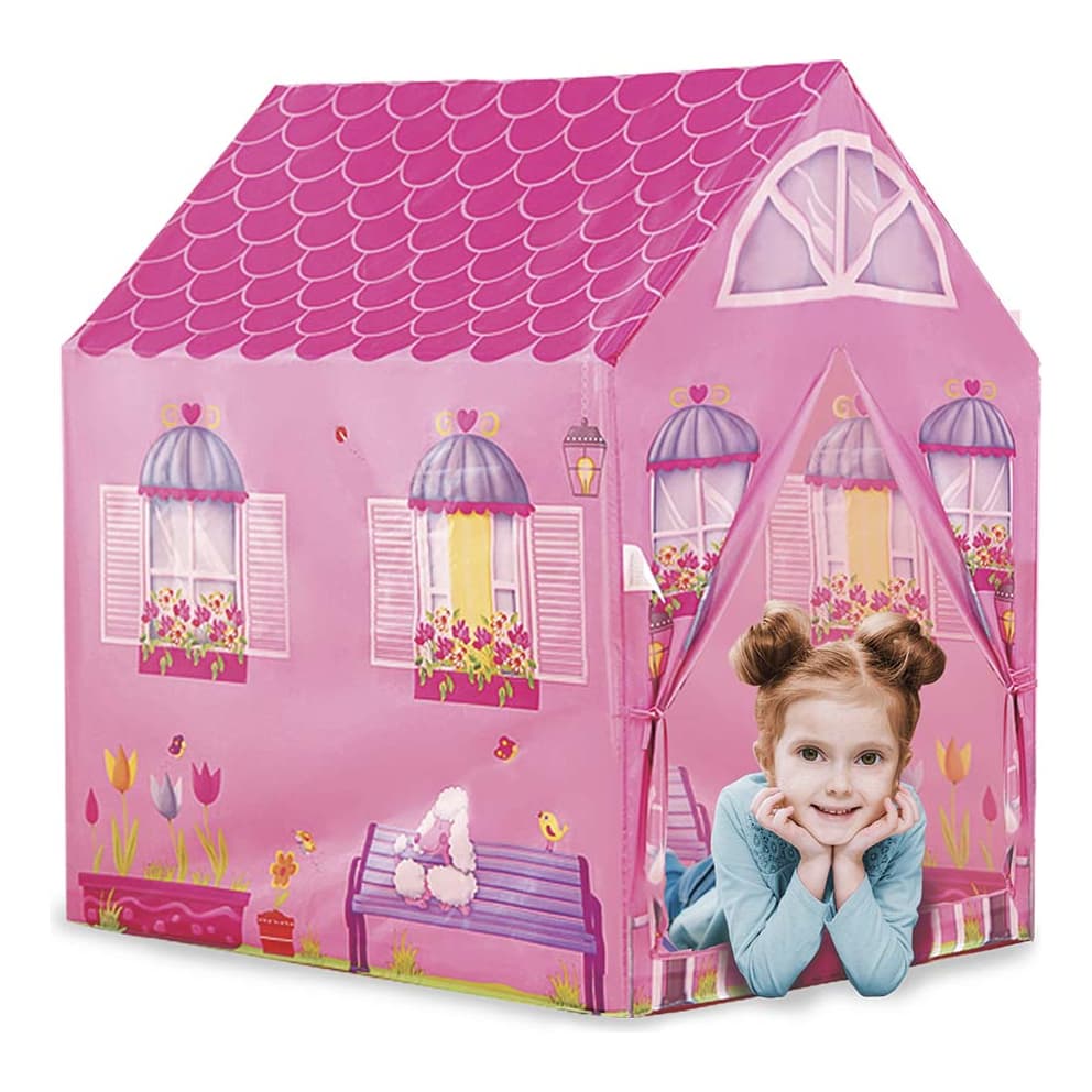 Barraca Minha Casinha Tenda Toca Cabana Infantil Menina Rosa