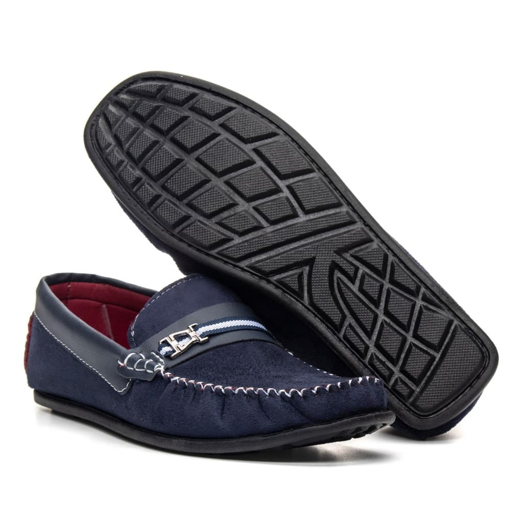 Mocassim Drive Sapatilha Masculino Com Náutico Solado Costurado