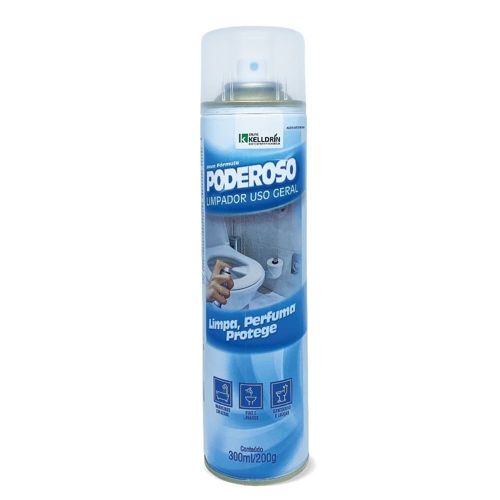 Poderoso Limpador Uso Geral Espuma Mágica 300ml Kelldrin