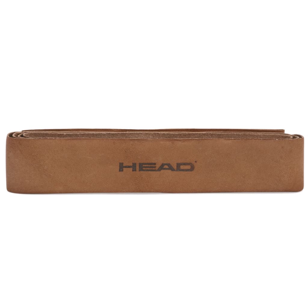 Cushion Grip Head De Couro Natural Marrom - Grip Para Raquetes de Tênis, Beach Tennis, Padel - Unid