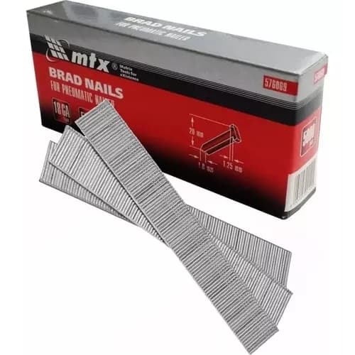 PINOS PARA PINADOR PNEUMÁTICO MTX - 25mm/50mm, 18GA, 5000 PCS