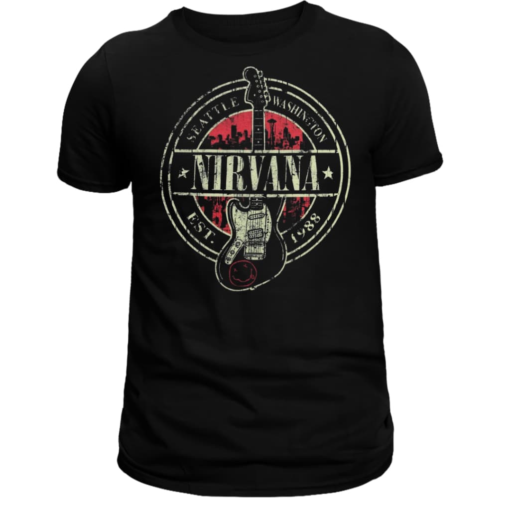 Camisa, Camiseta, Banda de Rock , Nirvana, 100% Algodão, Envio Rápido.