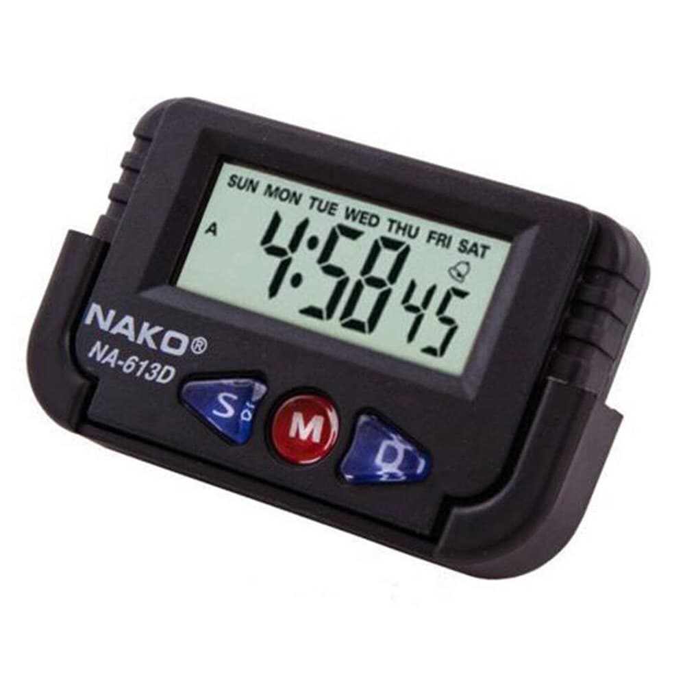 Relogio Digital Automotivo Painel Carro Caminhão Taxi Van Nako NA-613D
