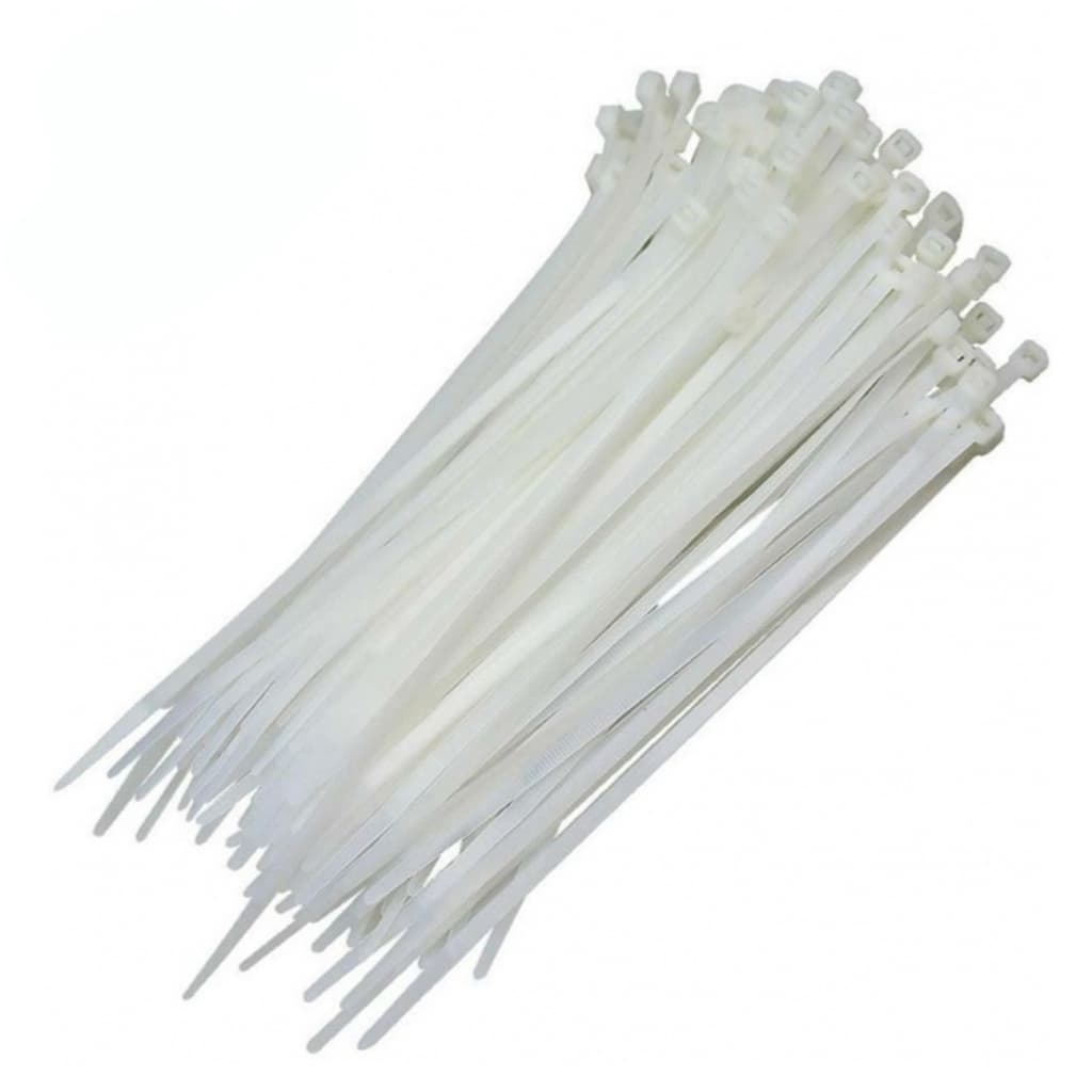Abraçadeira De Nylon 200 X 2,5MM (Pacote C/ 100Pçs)