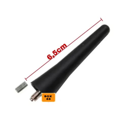 Mini Haste Antena 6,5cm Fiesta Ecosport Ka New Fiesta Focus