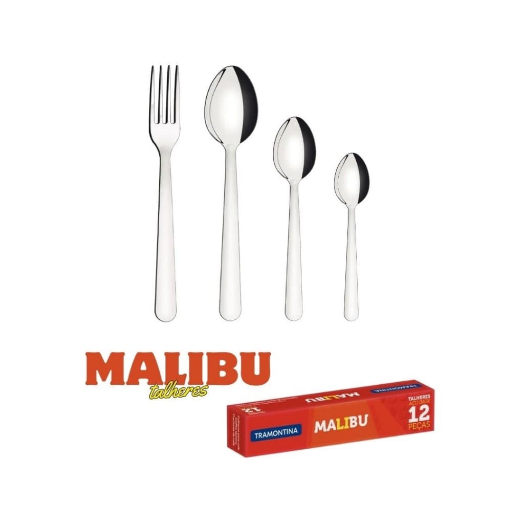 TALHERES MALIBU TRAMONTINA - AÇO INOX