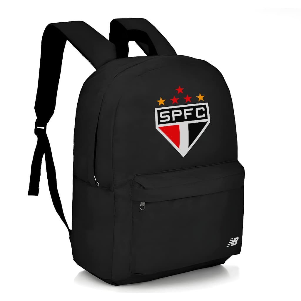 Mochila Escolar Infantil Times Futebol Volta as Aulas Bolsa Unissex Estampada Sao Paulo