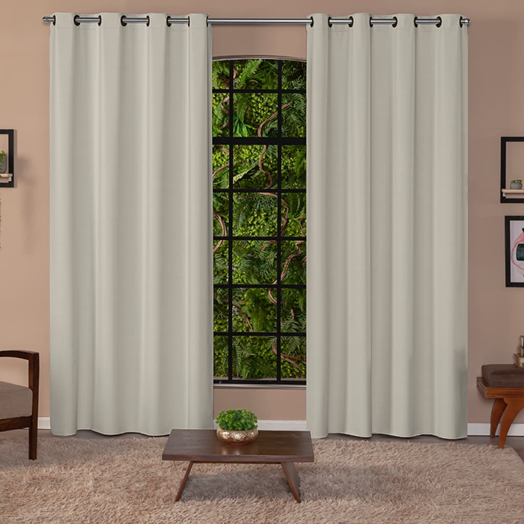 Cortina 100% Blackout De PVC 2,80m x 2,40m Para Sala Quarto Blecaute