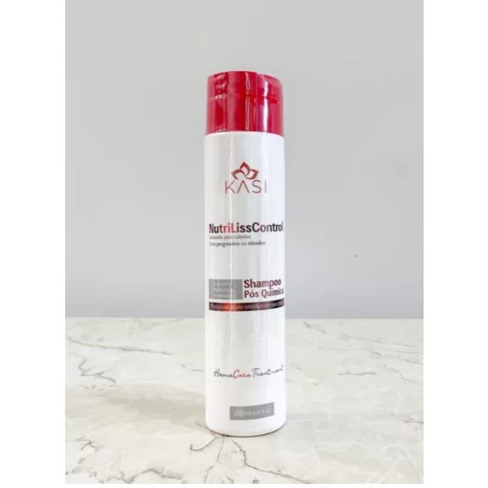Shampoo Hidratante Nutri Liss Control Kasi 300ml | Para Cabelos Lisos, Alisados e Controle do Frizz.