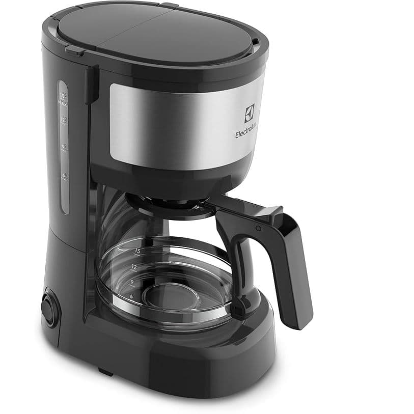CAFETEIRA ELECTROLUX ACABAMENTO COM AÇO ESCOVADO