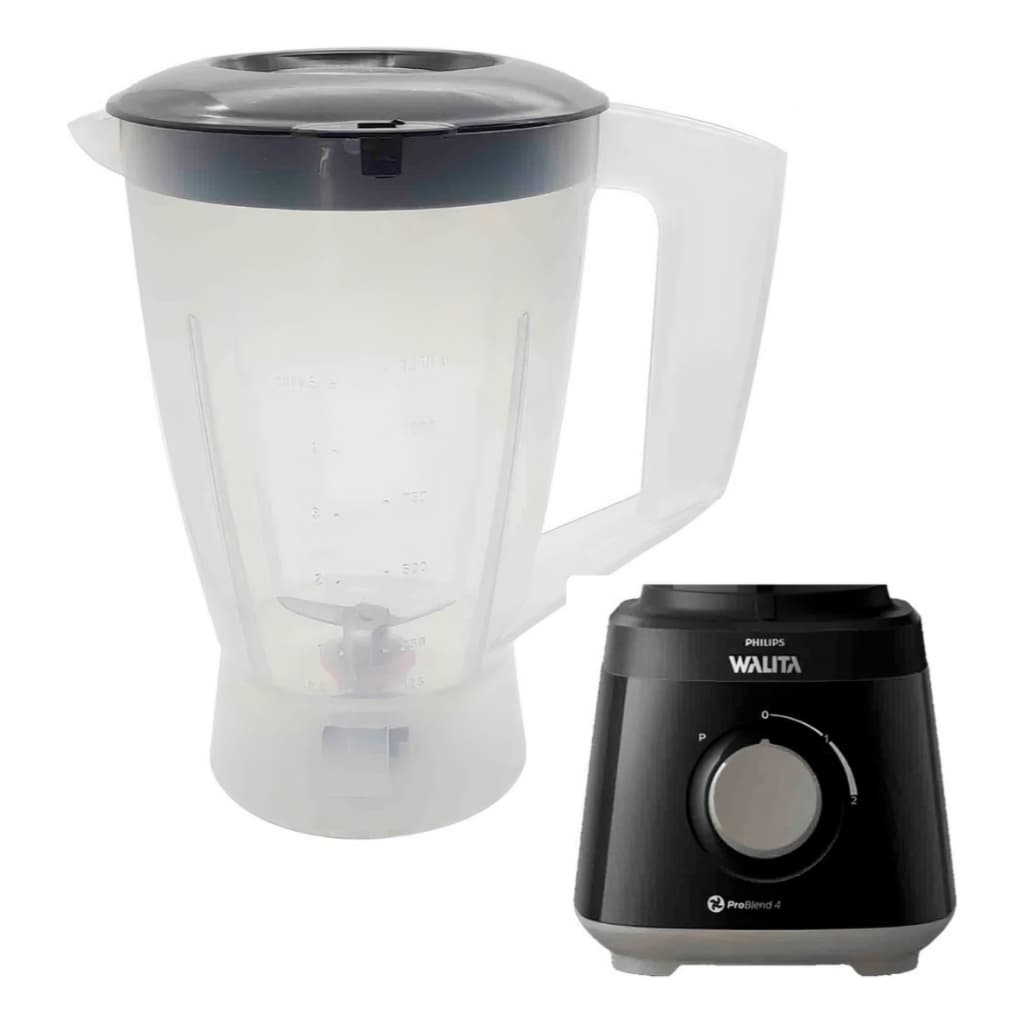 Copo Liquidificador Compatível Walita Problend 4 Ri2110 Preto