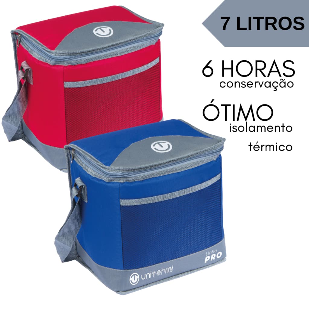 Bolsa Térmica Para Marmita Lancheira Pequena Feminina Masculina