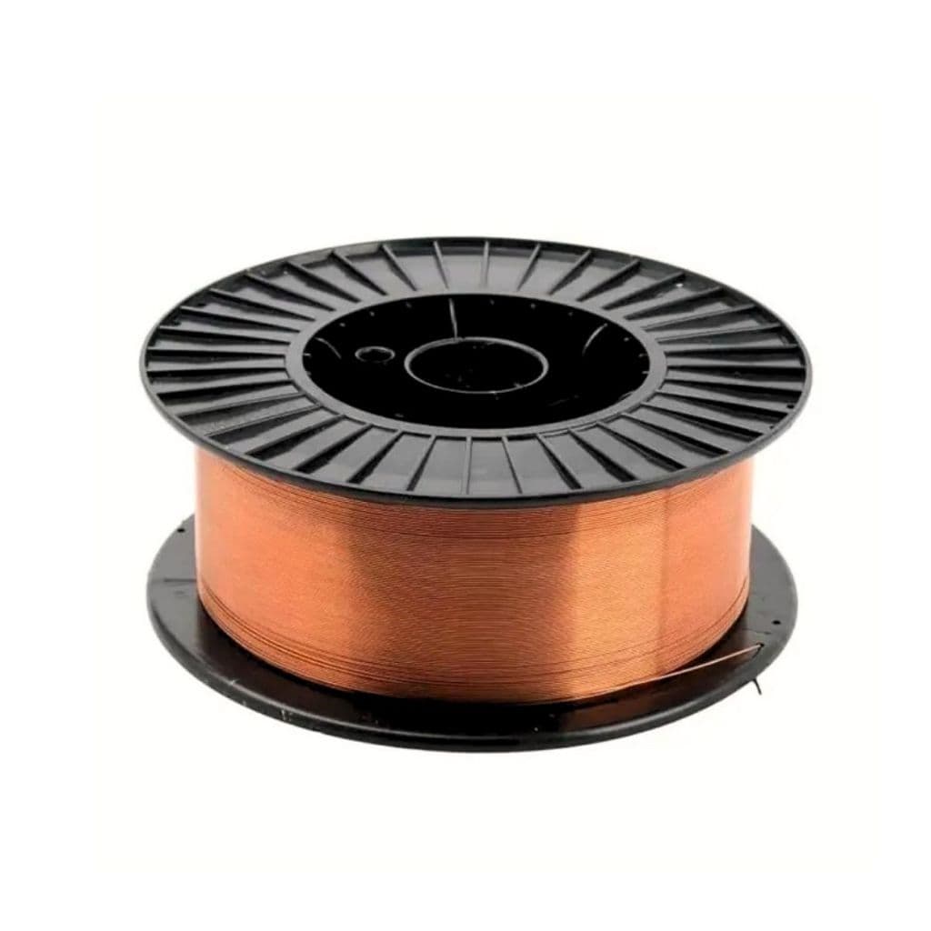 Arame Para Solda Mig 0.9 Mm Rolo 15 Kg Uso Com Gás