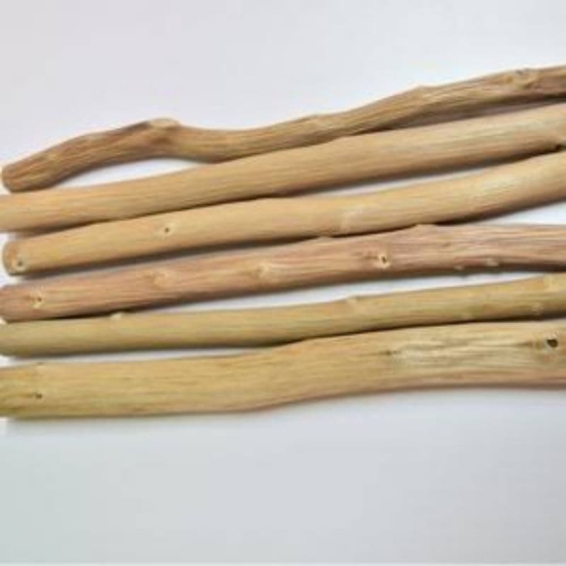 Galho de madeira para produção de mecrane 10 galhos 20 cm
