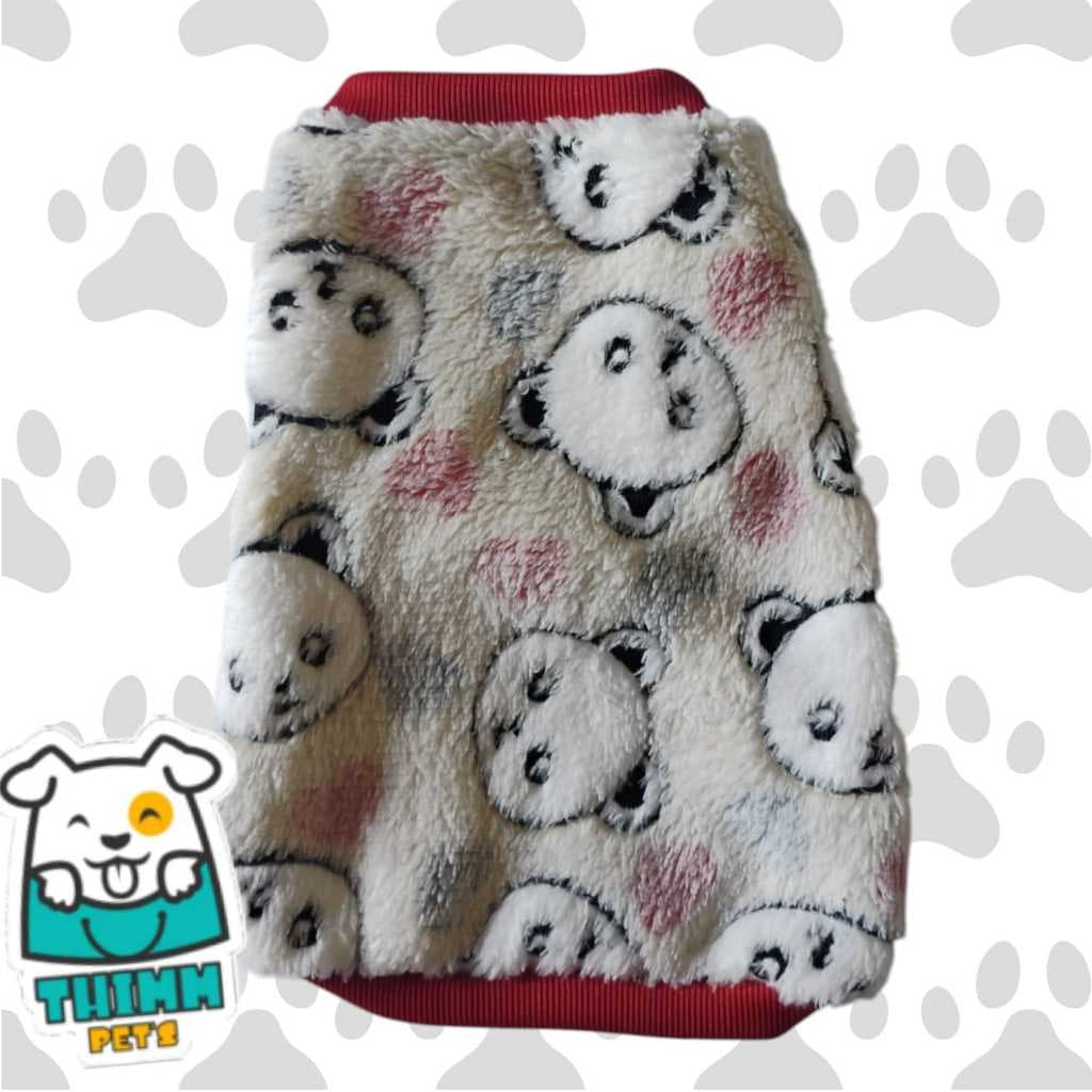 Roupa pet para todos os portes, Roupa frio, microfibra