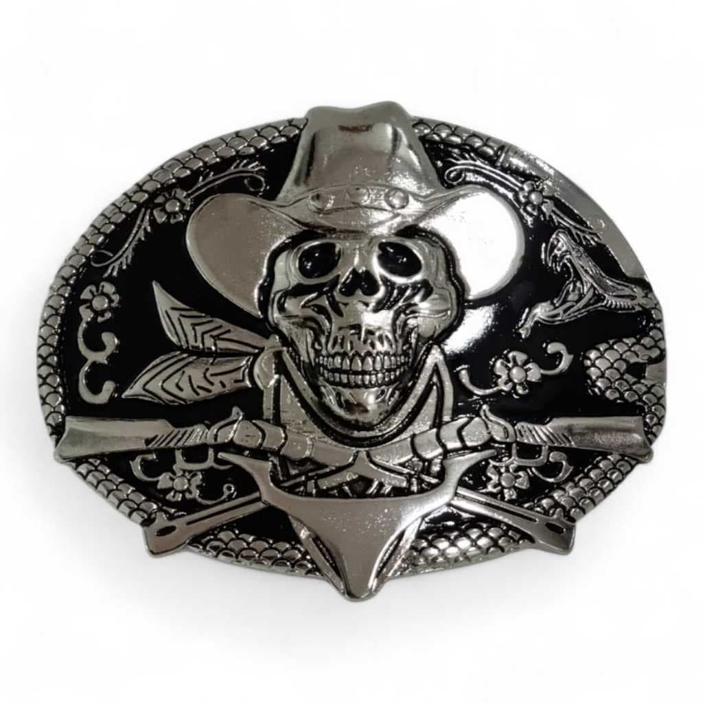 Fivela Cowboy Velho Oeste Country Drc Motociclista Rock Metal Original