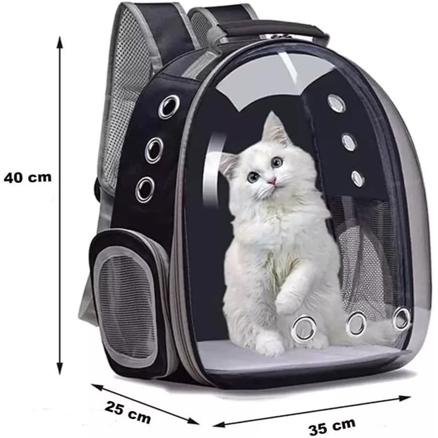 Mochila Pet Cães E Gatos Visão Panorâmica Mochila Bolsa Pet Visão Panorâmica Astronauta Color Gato Ou Cachorro
