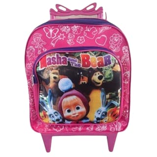 Mochila  Infantil Rodinha sortidas varios personagens as Crianças Escolar