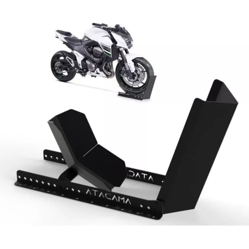 Suporte para Reboque de Moto de Trilha - Moto Esportiva  HONDA CRF YAMAHA  Reboque Carretinha Fazendinha Trava para Roda