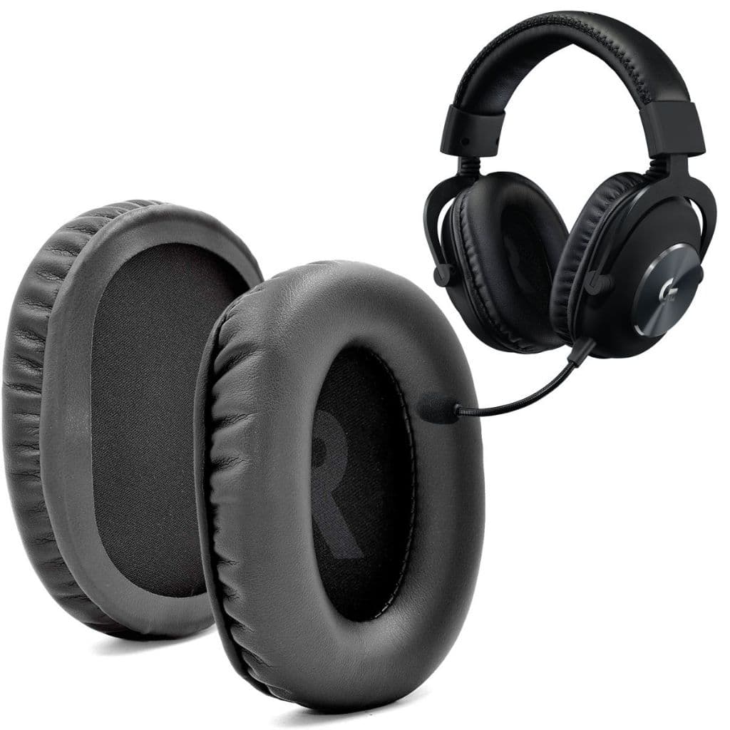 Almofadas Para Reposição Compatíveis Com Headset Logitech G Pro e G Pro X