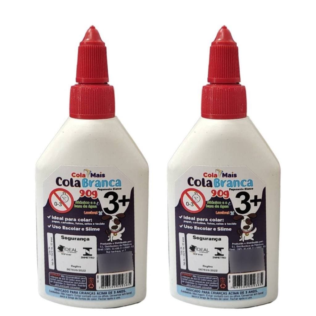 Cola Branca Escolar -COLA MAIS 90G