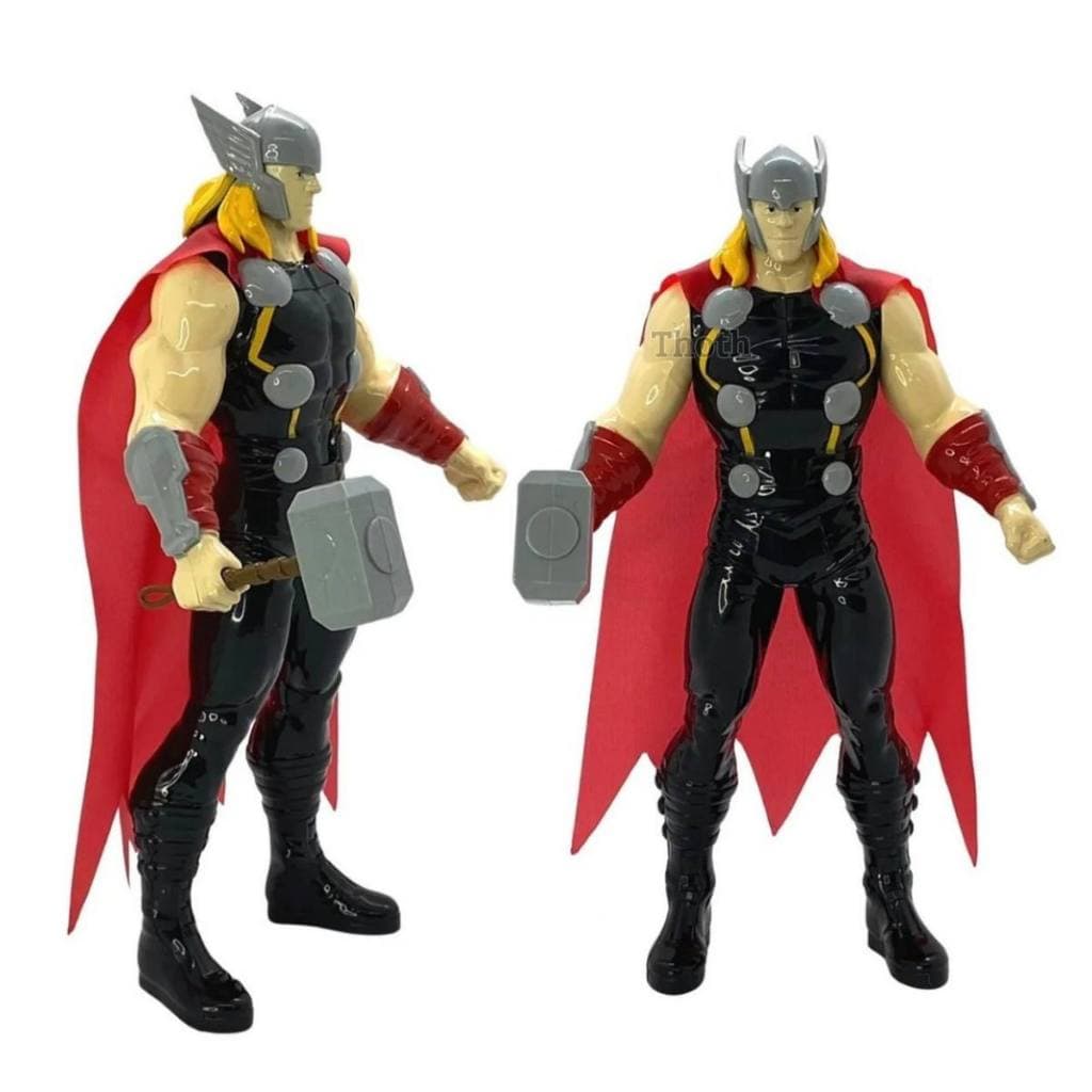 Boneco Thor Brinquedo Vingadores Grande Martelo Brinquedos Menino Infantil
